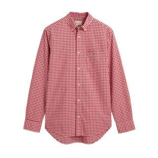 Gant 3000140 Camicia B.d. In Popeline A Righe Banker Casual Uomo