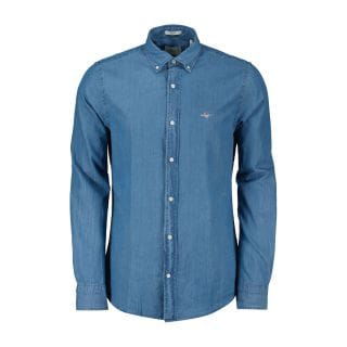 Gant 3000402 Camicia Chambrais Casual Uomo