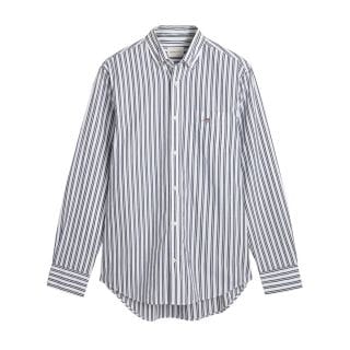 Gant 3250031 Camicia B.d. In Popeline A Doppia Riga Casual Uomo