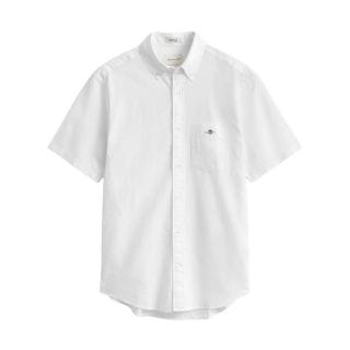 Gant 3250083 Camicia Mc Cotone Lino Casual Uomo