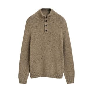 Gant 8040232 Maglione Mock Neck Bottonato Casual Uomo