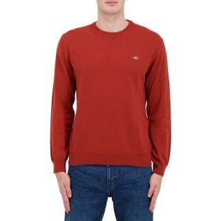 Gant 8060068 Maglione Girocollo Cotone Lana Casual Uomo