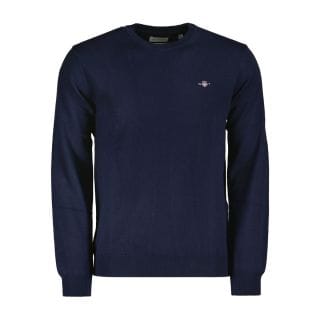 Gant 8060068 Maglione Girocollo In Cotone E Lana Casual Uomo