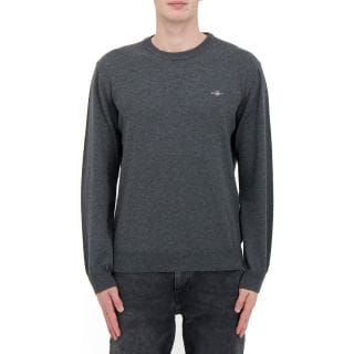 Gant 8060068 Maglione Girocollo In Cotone E Lana Casual Uomo