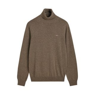 Gant 8060071 Maglione Mezza Zip Cotone Lana Casual Uomo