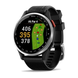 Garmin 010 Approach S44 Black Orologi Gps Strumenti Tecnologici Uomo