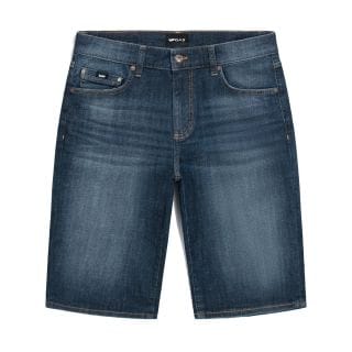 Gas Abbigliamento B0099 Bermuda In Denim 8" Once  Albert Rev Casual Uomo