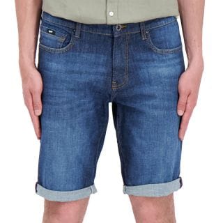 Gas Abbigliamento B0099pe26 Bermuda In Denim 8" Once Albert Rev Casual Uomo