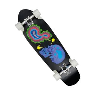 Globe 10525195 Cruiser Big Blazer (glow In The Dark) 32" Longboard Skateboarding Uomo