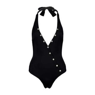 Guess E02j08 Ly00k Costume Intero Con Borchie Donna Mare Donna