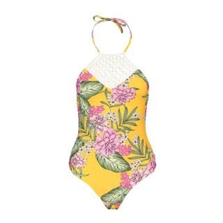 Guess E02j09mc03i Costume Intero Inserti Uncinetto Donna Mare Donna