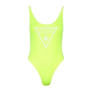 Guess E02j33mc009 Costume Intero Logo Fluo Donna Mare Donna