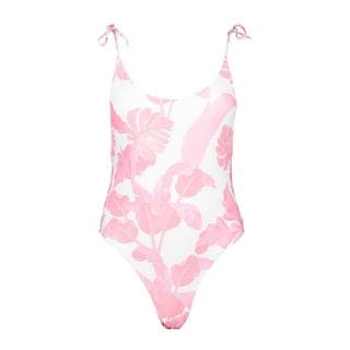 Guess E02j41 Mp004 Costume Intero Fantasia Tropicale Donna Mare Donna