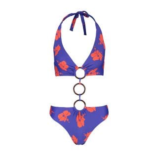 Guess E1gj30mp004 Costume Intero Con Anelli Donna Mare Donna