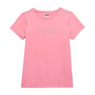 Guess J4ri49 T-shirt Logo Strass Bambina Abbigliamento Bambino Junior