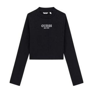 Guess J4yi49 Maglia Ml Stretch Rib Bambina Abbigliamento Bambino Junior