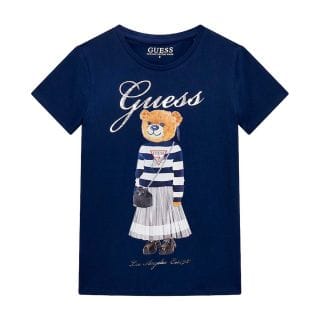 Guess J5bi39 T-shirt Orsetto Bambina Abbigliamento Bambino Junior