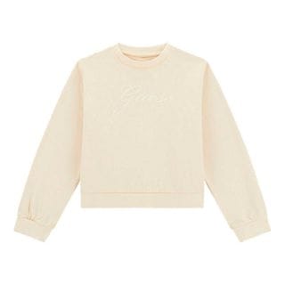 Guess J6rq09 Felpa Giro Garment Dye Bambina Abbigliamento Bambino Junior