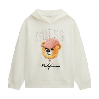 Guess J6yq03k3894 Felpa C/capp Active Top Bambina Abbigliamento Bambino Junior