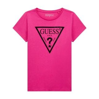 Guess J73i56 T-shirt Triangolo Bambina Abbigliamento Bambino Junior