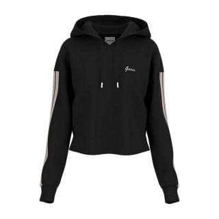 Guess V5bq14kcx52 Felpa Cappuccio Effetto Maglia Muriel Donna Casual Donna