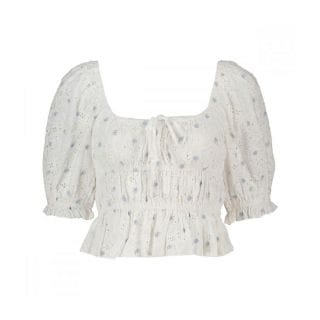 Guess W2gh39weiv0 Top Con Laccio Sangallo Donna Casual Donna