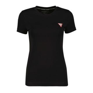Guess W2yi44j1314 T-shirt Girocollo Mini Logo Donna Abbigliamento Montagna Donna