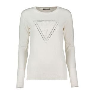 Guess W2yr29z2nq0 Maglione Logo Lea Donna Casual Donna