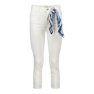 Guess W3ga91w93ce Pantaloni 1981 Capri Con Foulard Donna Casual Donna