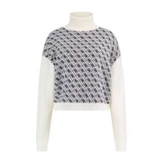 Guess W5br23z3jd2 Maglia Dolcevita Logo 4 G Donna Casual Donna