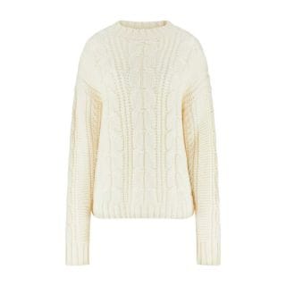 Guess W5br75z4152 Maglia Girocollo Mix Lana Sky Donna Casual Donna