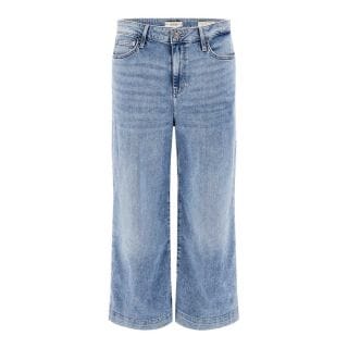 Guess W5ga2ed5o90 Jeans Wide Cropp Bellflower Donna Casual Donna
