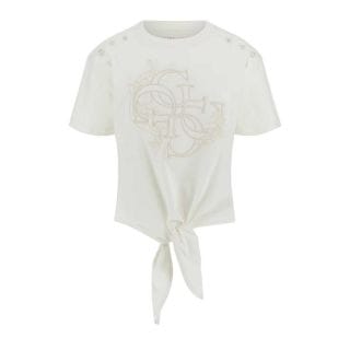 Guess W5gi18i3z14 Top Con Nodo 4g Eyelet Donna Casual Donna