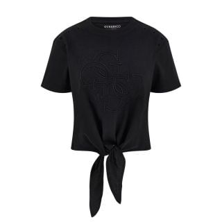 Guess W5gi18i3z14 Top Con Nodo 4g Eyelet Donna Casual Donna