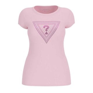Guess W5gi43ka0q1 T Shirt Triangle Ompre Re 3 Donna Casual Donna