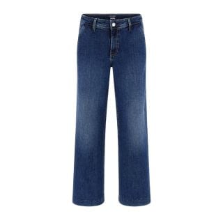 Guess W5ra1ld5l73 Jeans Wide Leg Cropp   Zoya Donna Casual Donna