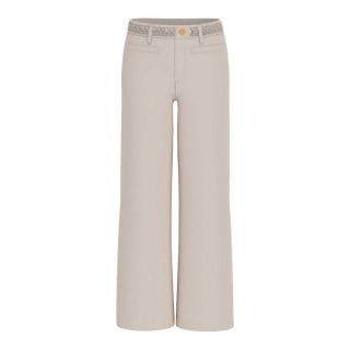 Guess W6gb15w1886 Pantalone Wide Zoya Braided Donna Casual Donna