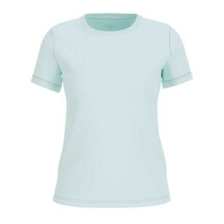 Guess W6gi10k3025 T Shirt Mini Strass Triangle Donna Casual Donna