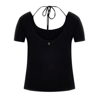 Guess W6gp39k3255 Top Scollo Ampio Kimmie Donna Casual Donna