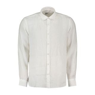 Hang On M43a464 Camicia In Lino Casual Uomo
