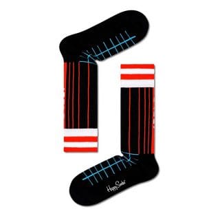 Happy Socks Atgrd27ct Calza Stripe Crew Casual Uomo