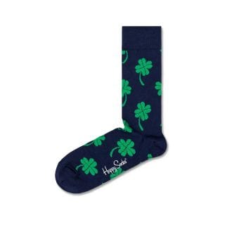 Happy Socks Blu01 Calza Quadrifoglio Casual Uomo