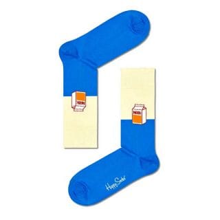 Happy Socks Mlk01ct Calza Milk Casual Uomo