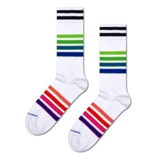 Happy Socks P000708 Street Stripe Sneaker Sock (6 Pck) Casual Donna