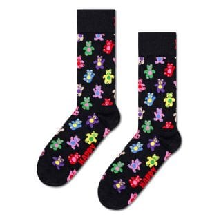 Happy Socks P001525 Calza Teddy Bear Casual Donna