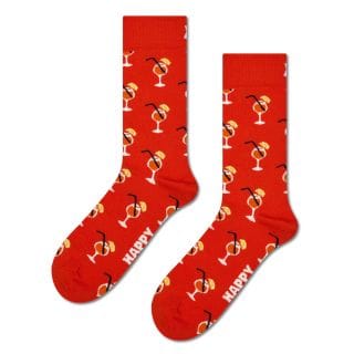 Happy Socks P002567 Orange Spritz Sock (6 Pck) Casual Donna