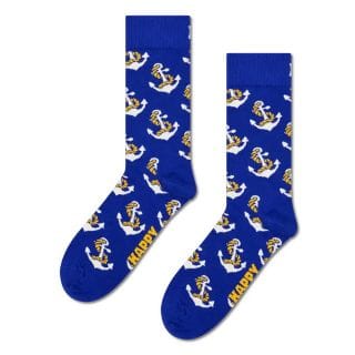 Happy Socks P002597 Calza Anchor Casual Uomo