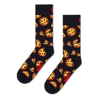 Happy Socks P003169 Calza Pixelated Pizza Casual Donna