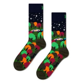 Happy Socks P003203 Calza Night Drivin Casual Uomo