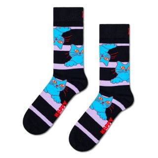Happy Socks P004475 Cat On Stripe Sock (6 Pck) Casual Uomo